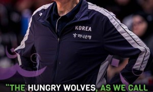 韩国男篮主帅:我们视自己为饿狼 竭尽全力跨越长城